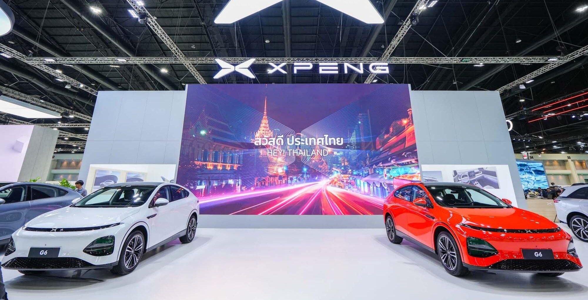 Mobility electric vehicles EV china Thailand xpeng motors Volkswagen geely zeekr